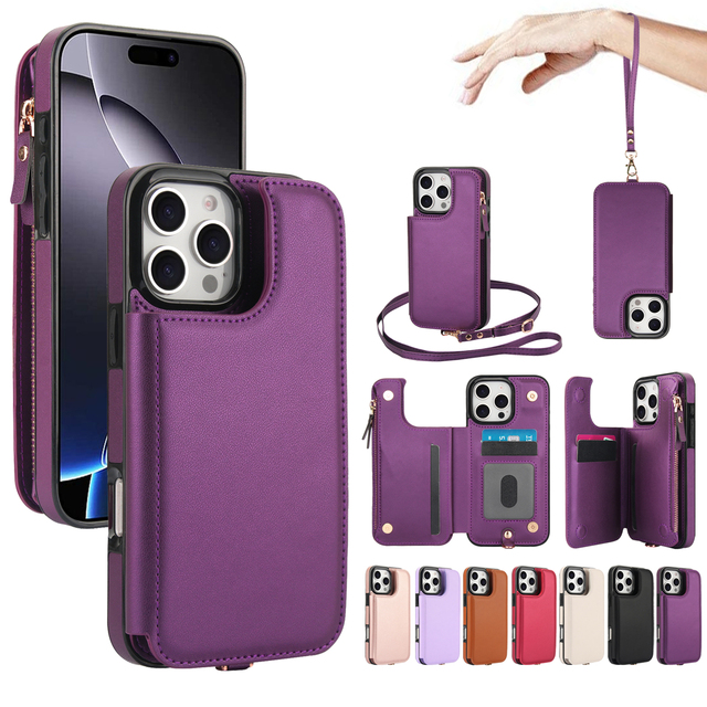 New Fashion Style Shockproof Mobile Phone Cases and Covers for Iphone 15 for Iphone 15 Pro for Iphone 14 Pro with Card Holder