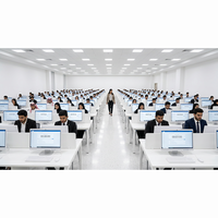 Solución de un solo cable POE, PC todo en uno de 23.8/27 pulgadas, computadora de escritorio AIO para escuelas, laboratorios, aviación, aluminio, Intel Core i5/i7, OEM/ODM