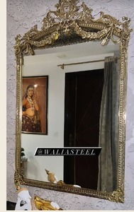 modern <b>square</b> wall <b>mirror</b> greek key frame decorative bathroom <b>mirror</b> luxury gold black <b>mirror</b> home decor hotel vanity <b>mirror</b> - Product Image 5