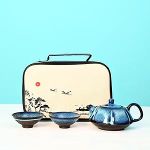 Factory Sale Günstige Keramik Vintage Tee tasse Tee Set 1 Teekanne 4 Tasse mit Geschenk box - Product Image 5