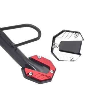 Support latéral antidérapant pour vélo électrique, trépied latéral pour moto, repose-pieds modifié en alliage d'aluminium, base élargie - Product Image 1