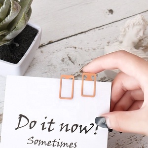 Độc đáo tam giác mũi tên thép không gỉ Bookmark <span class=keywords><strong>CLIP</strong></span> hộp thiếc khắc lưu niệm đọc sách tiện lợi <span class=keywords><strong>Clip</strong></span> bookmark cho sách - Product Image 4