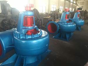 Bomba de Aguas Residuales Trifásica de Alta Potencia 380V para Riego Agrícola, Bomba Centrífuga de Flujo Axial de Gran Caudal para Ríos - Product Image 2