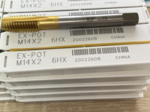 Tarauds en acier HSS M35 à pointe spirale, tarauds à vis <span class=keywords><strong>M14</strong></span> M16 pour machines CNC, outils de <span class=keywords><strong>taraudage</strong></span> et de filetage en carbure - Product Image 3