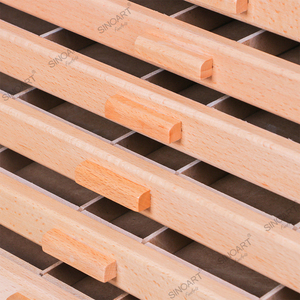 Caja de madera para artistas, 6 cajones, 40Wx24.5Dx18Hcm, almacenamiento para estudios de arte - Product Image 4