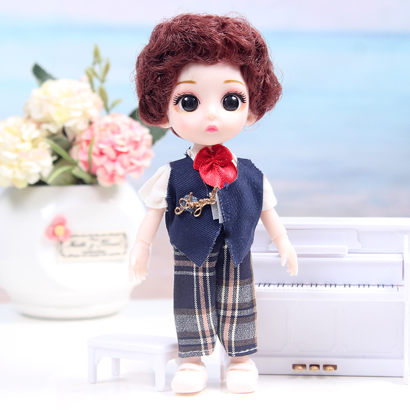 Bán Sỉ Đồ Chơi Búp Bê Tùy Chỉnh Cho Bé Gái Búp Bê BJD 13 Thân 16Cm Dễ Thương Búp Bê Blythe Xinh Xắn Quà Tặng Sinh Nhật Cho Trẻ Em