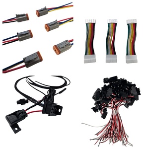 Özel Araç Kablo Demeti Güç Adaptörü Bakır Özlü PBT/PTFE PVC 12V 100mm Otomotiv Montaj Kablo Demeti OEM Üreticisi - Product Image 2