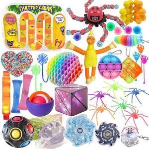 Juguete antiestrés de metal en espiral para la piel, llavero con sonido, spinner cuadrado animado volador con logotipo personalizado - Product Image 3