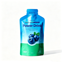Sachets personnalisés en forme de bouteille de 5 ml, 10 ml, 15 ml pour aliments pour bébés, boissons, emballages liquides, gels énergétiques, boissons, bière (avec gravure)