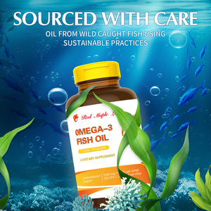 Huile de poisson oméga-3 triple concentration en gélules molles |   Soutient la santé cardiaque, la fonction cérébrale et oculaire, maintient des niveaux normaux de <span class=keywords><strong>cholestérol</strong></span> - Product Image 4