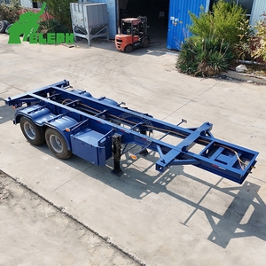 Châssis à prix d'usine pour remorque de <span class=keywords><strong>voiture</strong></span>, <span class=keywords><strong>camion</strong></span> porte-conteneurs squelette, semi-remorque de <span class=keywords><strong>transport</strong></span> - Product Image 2