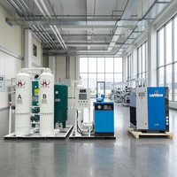 Usine de production d'oxygène à partir de charbon et de produits chimiques, pureté 93%-95%, 1-200 Nm3/h, système PSA, ISO9001 CE