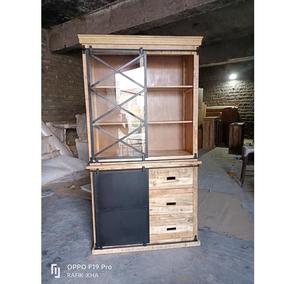 Elegante Librería de Madera Maciza con Múltiples Estantes para Solución de Almacenamiento en el Hogar, la Biblioteca y la Oficina - Product Image 1