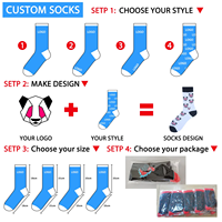 Chaussettes de sport athlétiques en polyamide et nylon pour l'extérieur, chaussettes de cyclisme, chaussettes de vélo personnalisées pour hommes avec votre propre logo