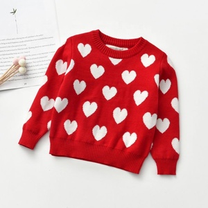 Enfant en bas âge filles hiver automne tricot motif à manches longues enfants pull pull <span class=keywords><strong>rose</strong></span> imprimé léopard bébé garçons filles chandails - Product Image 5