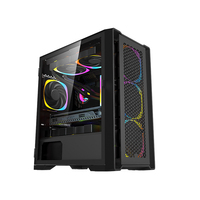 Gamer Cabinet Glass M-ATX Meilleurs composants et pièces d'ordinateur Boîtiers PC Gaming