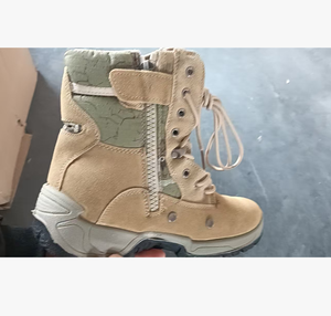 TSB0205 GN Botas de Camuflaje Africanas Personalizadas GN, Botas de Selva, Cuero Vacuno - Product Image 5