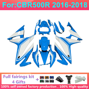 ชุดแฟริ่งมอเตอร์ไซค์แบบฉีดขึ้นรูป สำหรับ HONDA CBR500 CBR500R ปี 2016 <span class=keywords><strong>2017</strong></span> 2018 <span class=keywords><strong>Cbr</strong></span> <span class=keywords><strong>500</strong></span> 16 17 18 ชุดแฟริ่งตัวถัง - Product Image 1