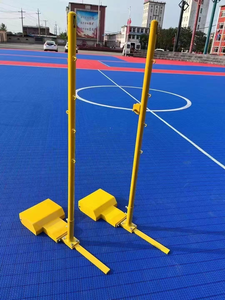 Có thể điều chỉnh và tùy chỉnh cầu lông <span class=keywords><strong>NET</strong></span> Giá bóng chuyền <span class=keywords><strong>net</strong></span> cực/đứng/trụ cột - Product Image 4