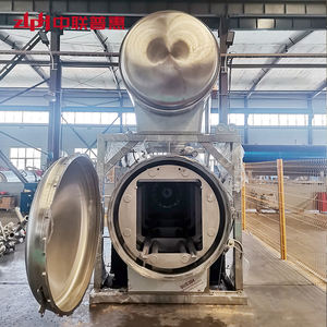 Nouvelle Stérilisateur Horizontal Automatique à Immersion Rotative pour Lait ZLPH, Machine de Retorte avec Contrôle PLC+Écran Tactile, Acier Inoxydable 304 - Product Image 1