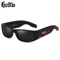 Lunettes de soleil polarisées Dubery 2024, style gangster de casino, tendance 2025 GCOTX, hip-hop, nouvelle collection West Coast pour hommes