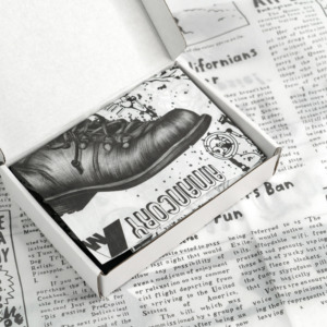 Custom Logo Printed Coated Tissue Wrapping Paper Clothing Shoes Gifts Socks Packaging Paper for Screen Printing Single Side - Product Image 4