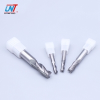 UNT-Fraises en carbure de tungstène, fraises en aluminium, 3 cannelures, outils de coupe