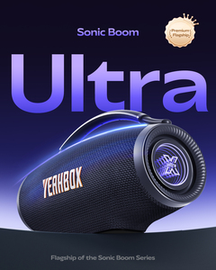 <span class=keywords><strong>Enceinte</strong></span> Bluetooth YEAHBOX <span class=keywords><strong>Sonic</strong></span> Boom Ultra, puissance de pointe nominale de 300 W, <span class=keywords><strong>enceinte</strong></span> portable de 500 W avec caisson de basses - Product Image 1