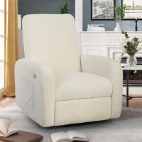 Chaise de salon minimaliste en tissu Boucle à dossier haut de gamme chaise longue en bois canapé simple canapé paresseux