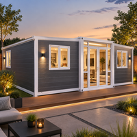 Maison conteneur extensible australienne pour logement annexe (Granny Flat) Classe 1a, préfabriquée, avec cuisine, salle de bain et isolation