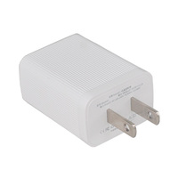 US EU in Plug 5V 2.1A 10W Utilisation de charge de téléphone portable Adaptateur de chargeur USB à port unique
