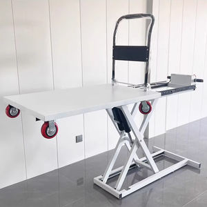 भारी शुल्क इलेक्ट्रिक कैंची लिफ्ट प्लेटफॉर्म टेबल हाइड्रोलिक कार्गो हैंड लिफ्ट ट्रक और ट्रॉली के लिए इलेक्ट्रिक - Product Image 5