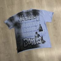 T-shirts Décontractés en Coton avec Strass pour Hommes et Femmes – Style Streetwear et Danse – Première Série