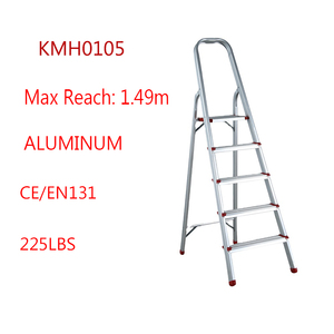 Nouvel arrivage échelle de marches 2022 1.53M universel et pratique en aluminium 225 Lbs échelle de bibliothèque - Product Image 2