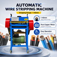 Machine automatique de dénudage de fils 1-45 mm, robuste et portable, pour le recyclage du cuivre de rebut, haute capacité, faible entretien