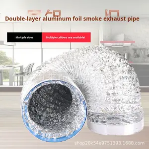 <span class=keywords><strong>Tuyau</strong></span> d'<span class=keywords><strong>évacuation</strong></span> de <span class=keywords><strong>fumée</strong></span> en aluminium épais, <span class=keywords><strong>tuyau</strong></span> de ventilation flexible pour l'<span class=keywords><strong>évacuation</strong></span> de <span class=keywords><strong>fumée</strong></span>, <span class=keywords><strong>tuyau</strong></span> d'échappement - Product Image 2