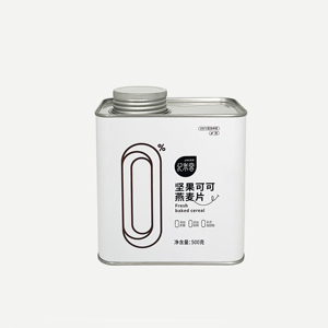 Frascos de envasado de alimentos secos personalizados de 500g, hojalata para frutos secos, avena, granos de café, comida para mascotas, pescado vivo para galletas, dulces, almacenamiento de Chocolate - Product Image 1