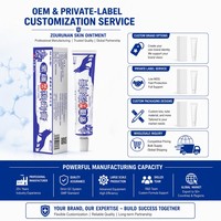 Crema Herbal Anti-picazón Zourunan Wolf 20g, Hidratación Tradicional para la Piel, Cuidado Diario, Cuidado Externo, Tubo, Venta al por Mayor, OEM, Marca Privada