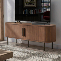Meuble TV LED moderne de luxe avec support blanc, mobilier moderne de luxe pour salon, supports TV avec lumières LED