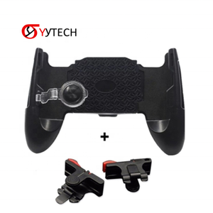 SYYTECH <strong>New</strong> 4 in1 <strong>Game</strong> Controller Joystick Grip Extended <strong>Handle</strong> for PUBG Smart Mobile Phone Extended Button Trigger - Product Image 1