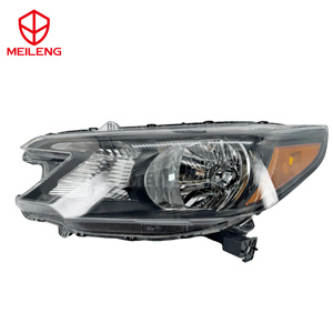 MEILENG 33150-T0A-A01 33150T0AA01 Faro Delantero Halógeno Negro Derecho para Honda CR-V <span class=keywords><strong>CRV</strong></span> RM Tipo US 2012-2014 - Product Image 1
