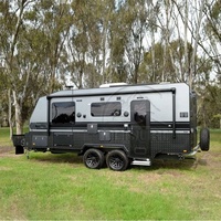 <strong>Best</strong> 2 Sleeper Small 4X4 Single Axle Built Off Road Australian Caravan Camper <strong>Trailer</strong> for Sale With Shower and Toilet