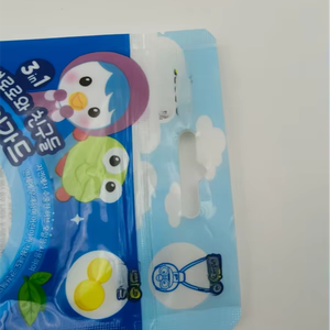 Túi Mylar có thể tái chế tùy chỉnh in với tính năng bảo mật cửa sổ rõ ràng cho đồ ăn nhẹ thực phẩm kẹo đứng túi dây kéo nhựa - Product Image 4