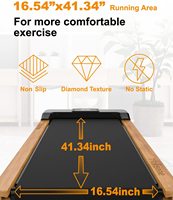 Tapis de course électrique silencieux et personnalisable 2025 avec écran LED multicolore pour la maison et le bureau