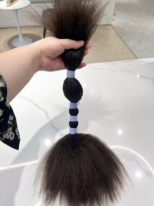 Hete Verkoop 100% Dubbel Getrokken Maagdelijk Braziliaans Haar Voor Boho Vlechten #4 Kinky Rechte Natte En Golvende Stijlen - Product Image 4