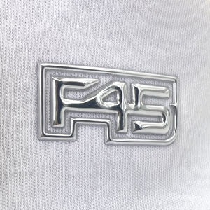Label Pakaian Transfer Panas TPU Metalik 3D Embossing Timbul untuk Jersey Sepak Bola, <span class=keywords><strong>Patch</strong></span> Logo TPU - Product Image 1