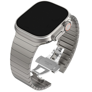 Bracelet Universel en Acier Inoxydable pour <span class=keywords><strong>Apple</strong></span> Samsung, Bracelets de Montre en Métal pour Montre Intelligente et Accessoires 44 mm 46 mm 49 mm - Product Image 1