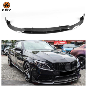 Labbro Paraurti Anteriore di Alta Qualità in Fibra di Carbonio Stile BS per Mercedes Benz <span class=keywords><strong>W205</strong></span> Classe C C63 Berlina 2017+ Kit Carrozzeria in Fibra di Carbonio - Product Image 1