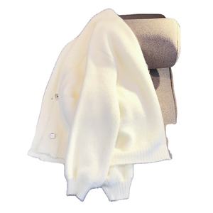 <span class=keywords><strong>Cardigan</strong></span> tricoté à manches longues pour femmes automne hiver nouveauté printemps automne court ample fausse fourrure de vison <span class=keywords><strong>Cardigan</strong></span> veste pour femmes - Product Image 3