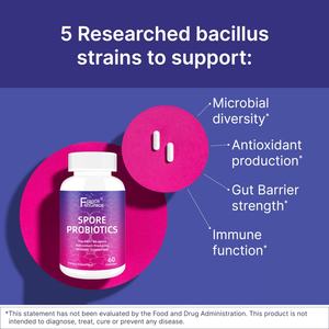 Suplemento de Probióticos para Apoyar la Salud Intestinal, Recondicionamiento Efectivo del Intestino, 60 Cápsulas de Probióticos - Product Image 2